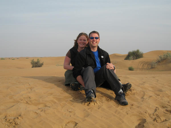 Kel and Mikey in The Desert