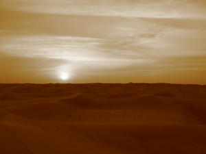 Pics from Sunset in the Desert Near Dubai