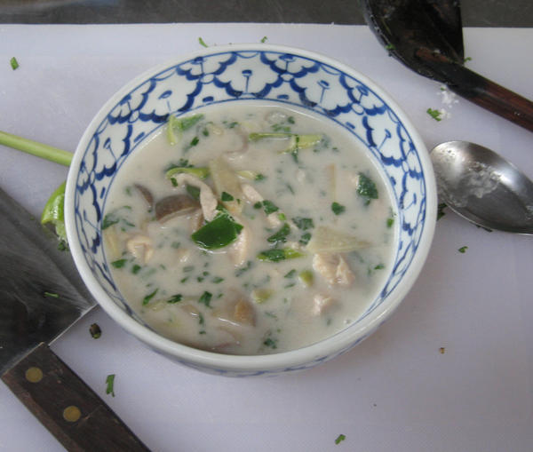 Coconut Milk Soup with Chicken