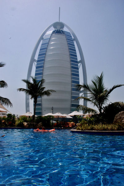 Burj from the Pool