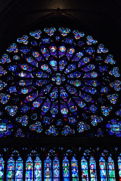 The South Rose Window from Notre Dame