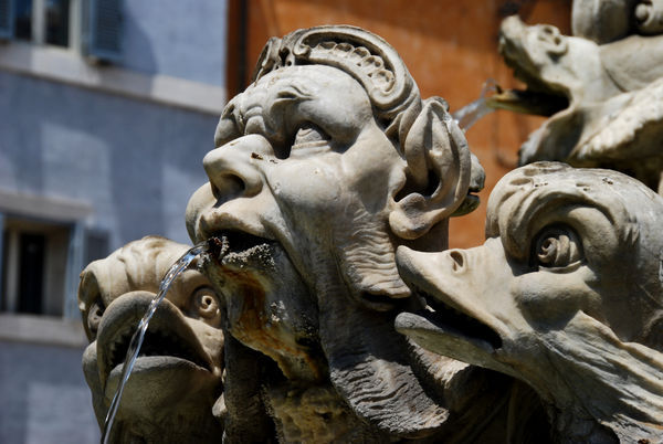Fountain Near the Pantheon