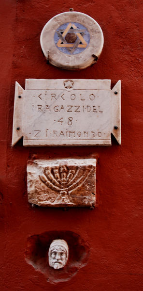 Wall Signs in Jewish Ghetto