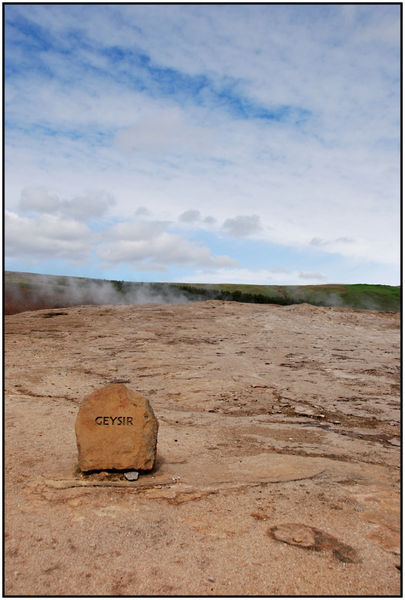 The Original Geysir from Which All Others Were Named