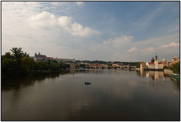 The Prague Riverscape