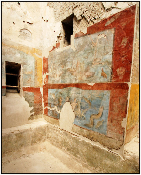 Mural from Porta Marina Baths