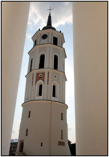 Belfry by Vilnius Cathedral