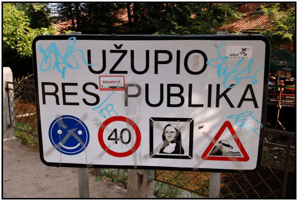You Are Now Entering The Republic of Uzupis