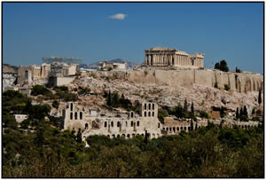 Acropolis from Filopappou Hill