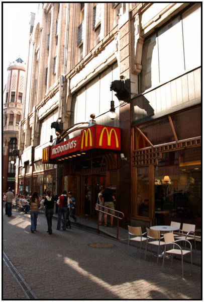 The First McDonalds in Communism