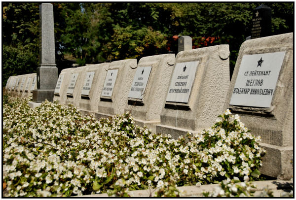 Soviet Soldier's Graves in the National Cemetary