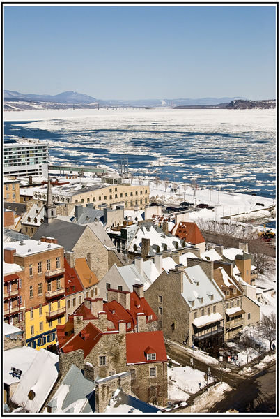 Old Town and the St. Lawrence River