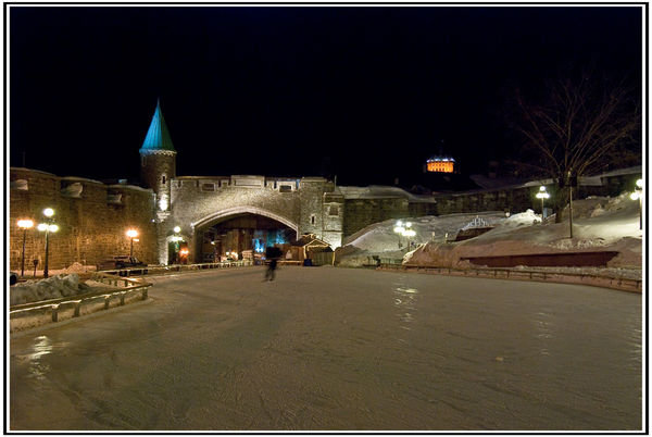 Porte Saint-Jean and Ice Skating