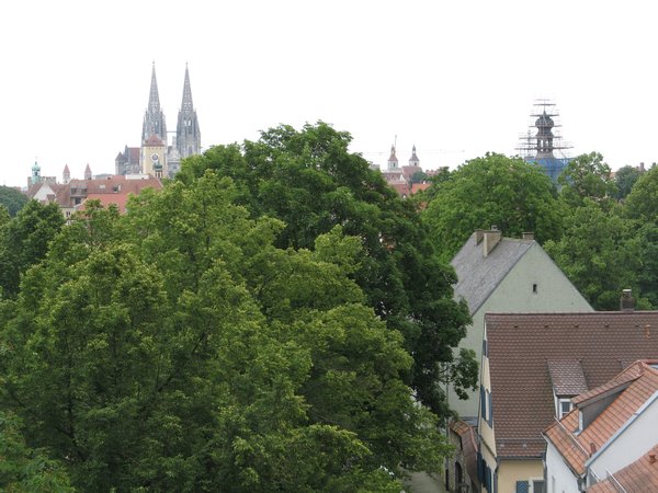Regensburg - Spaziergang entlang die Donau