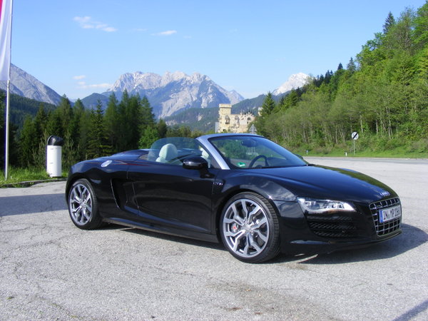 R8 Spyder near Innsbruck