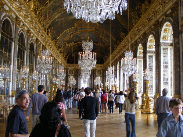 Versalles Hall of Mirrors