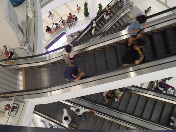Vertigo at the mall
