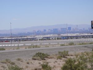 Vegas from a distance