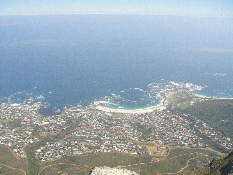 Camp's Bay from Table Mountain