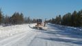 Maintaining the ice road