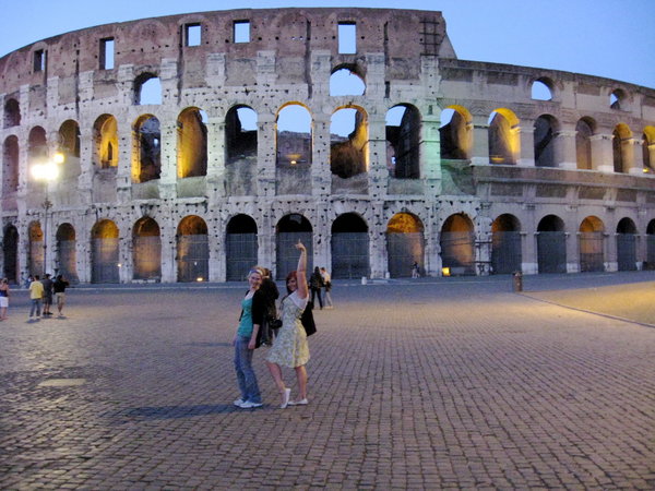First time at the Colosseum