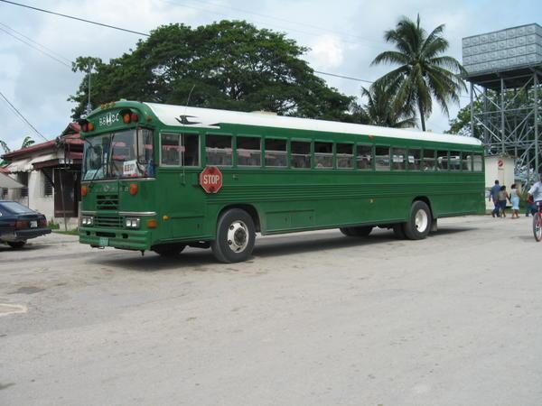 Old School Bus Now Public Transport