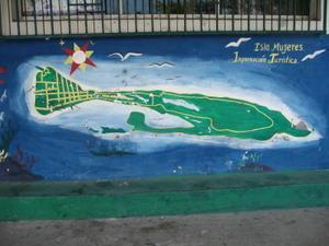 Wall Painting of Isla Mujeres