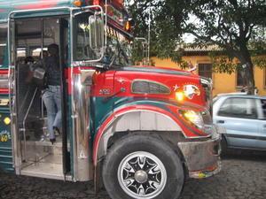 The Crazy Bus to Antigua