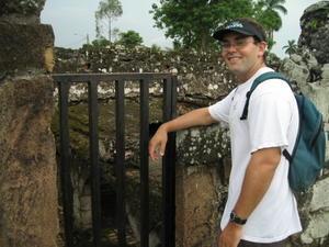 Joe at the Ruins of Panama Viejo