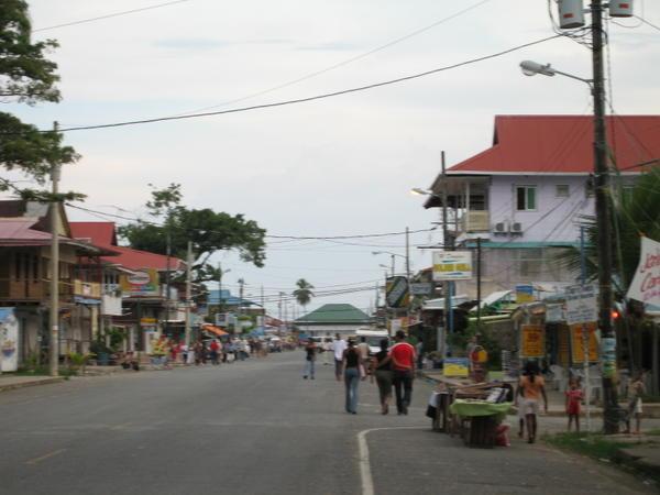 Bocas del Toro's Main Drag
