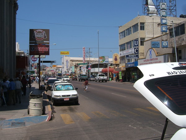 Walking the streets of Guaymas