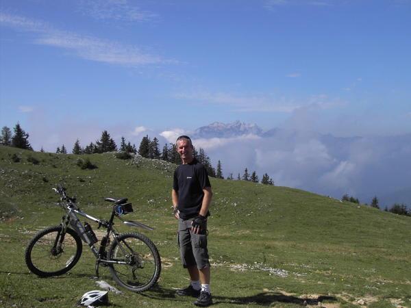 Me, a mountain bike and a mountain