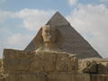 The great Pyramid and the sphinx