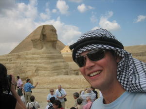 The sphinx and an aussie sheik