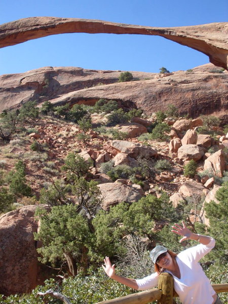 Landscape Arch,Moab,Utah