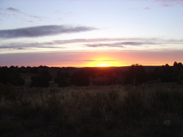 Sunset at Black Mesa, Oklahoma