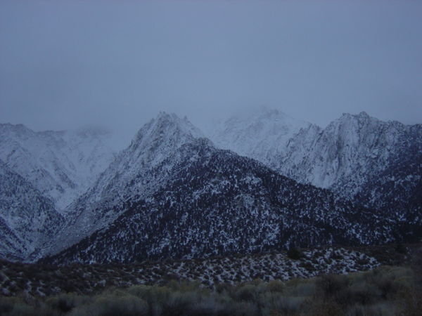mount whitney is up there somewhere.