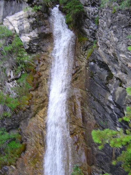 mill falls near copper creek camp