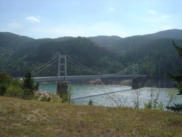 the dent bridge over the clearwater river