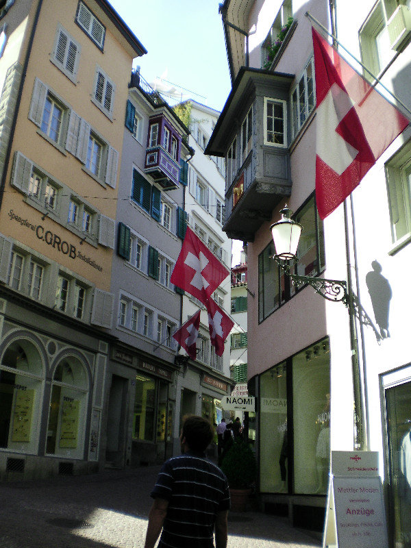 Walking about Zurich