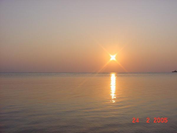 Sunset on Lela Beach....