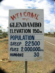 Glendambo Sign