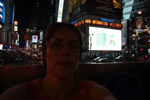 NYC, Me at Time Square, Aug30 2010