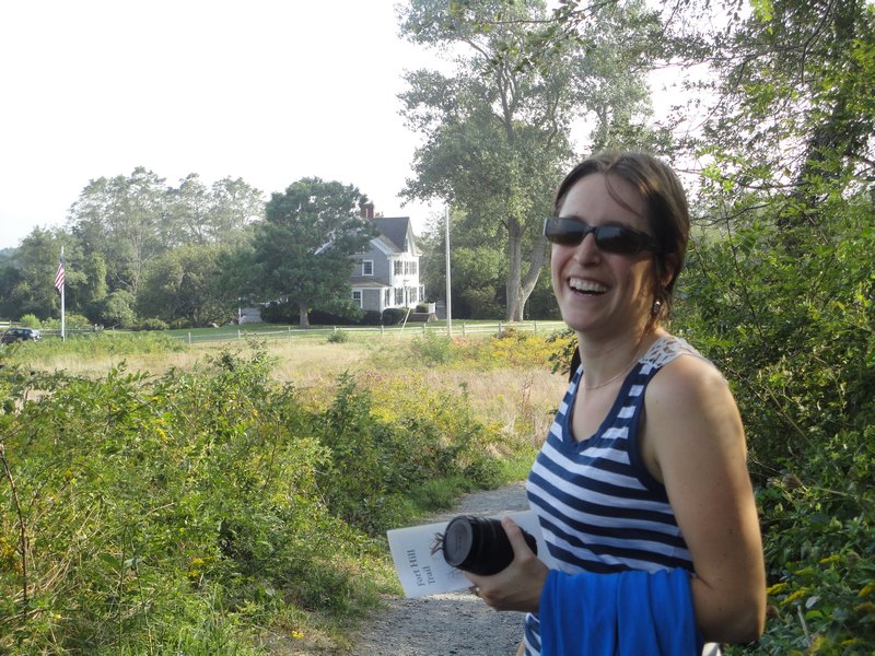 Cape Cod, Fort Hill, Me at Red Maple Trail, sept24 2010 (1)