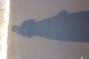 My shadow, Nauset Beach, Cape Cod, sept25 2010 (9)