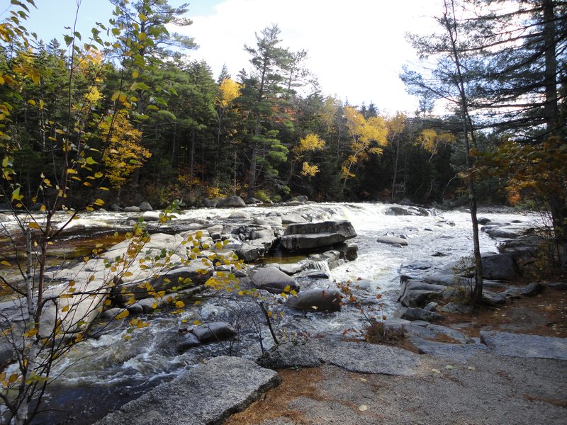 New Hampshire, White Mountains, Kancamagus Highway, Lower Falls, Oct16 2010 (12)