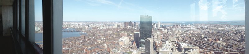 top of the Prudential tower, view over North-East Boston, Boston, Apr15 2011 (9)