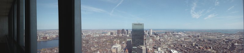 top of the Prudential tower, view over North-East Boston, Boston, Apr15 2011 (8)