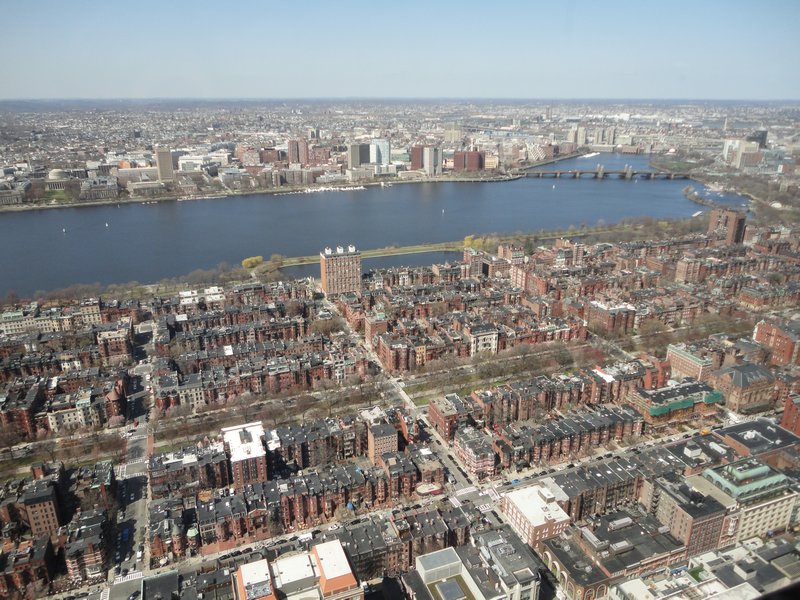 top of the Prudential tower, Back Bay of Boston, Apr15 2011 (18)