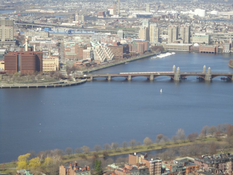 top of the Prudential tower, Charles River with subway on the Longfellow Bridge, Boston, Apr15 2011 (22)